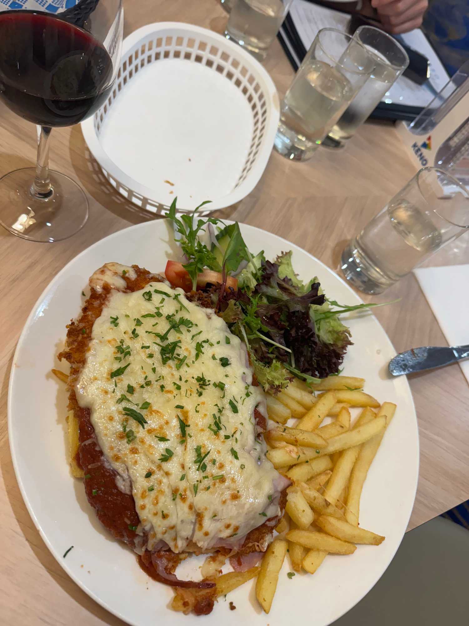 Parmigiana at Dural Club