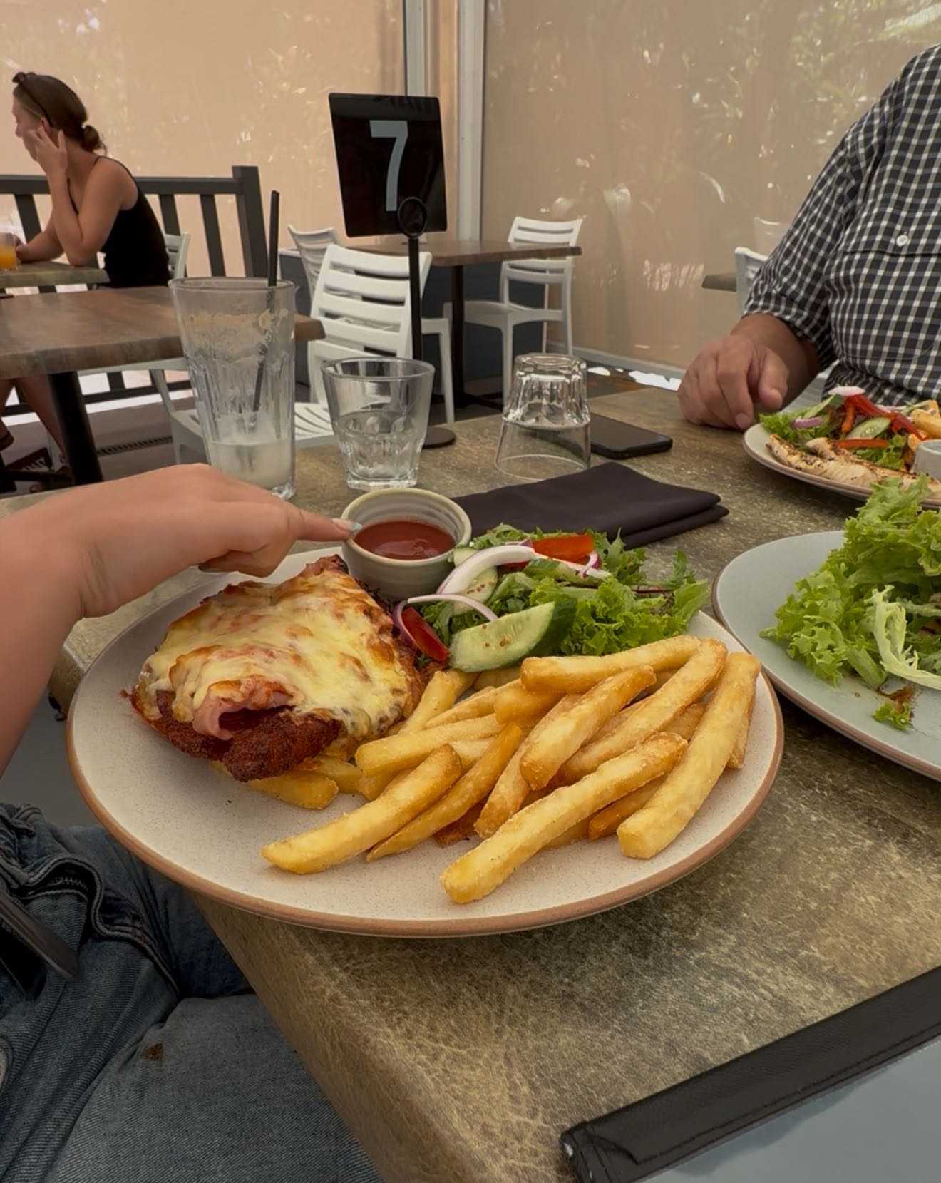 Parmigiana at The Boatshed