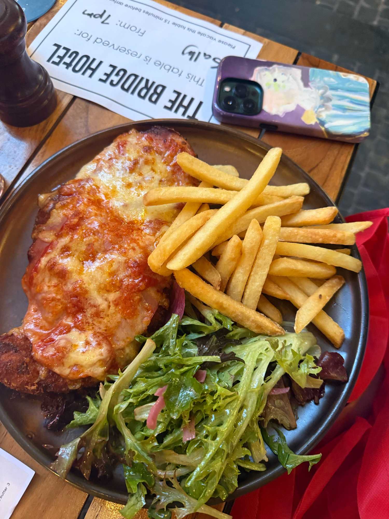 Parmigiana at Bridge Hotel
