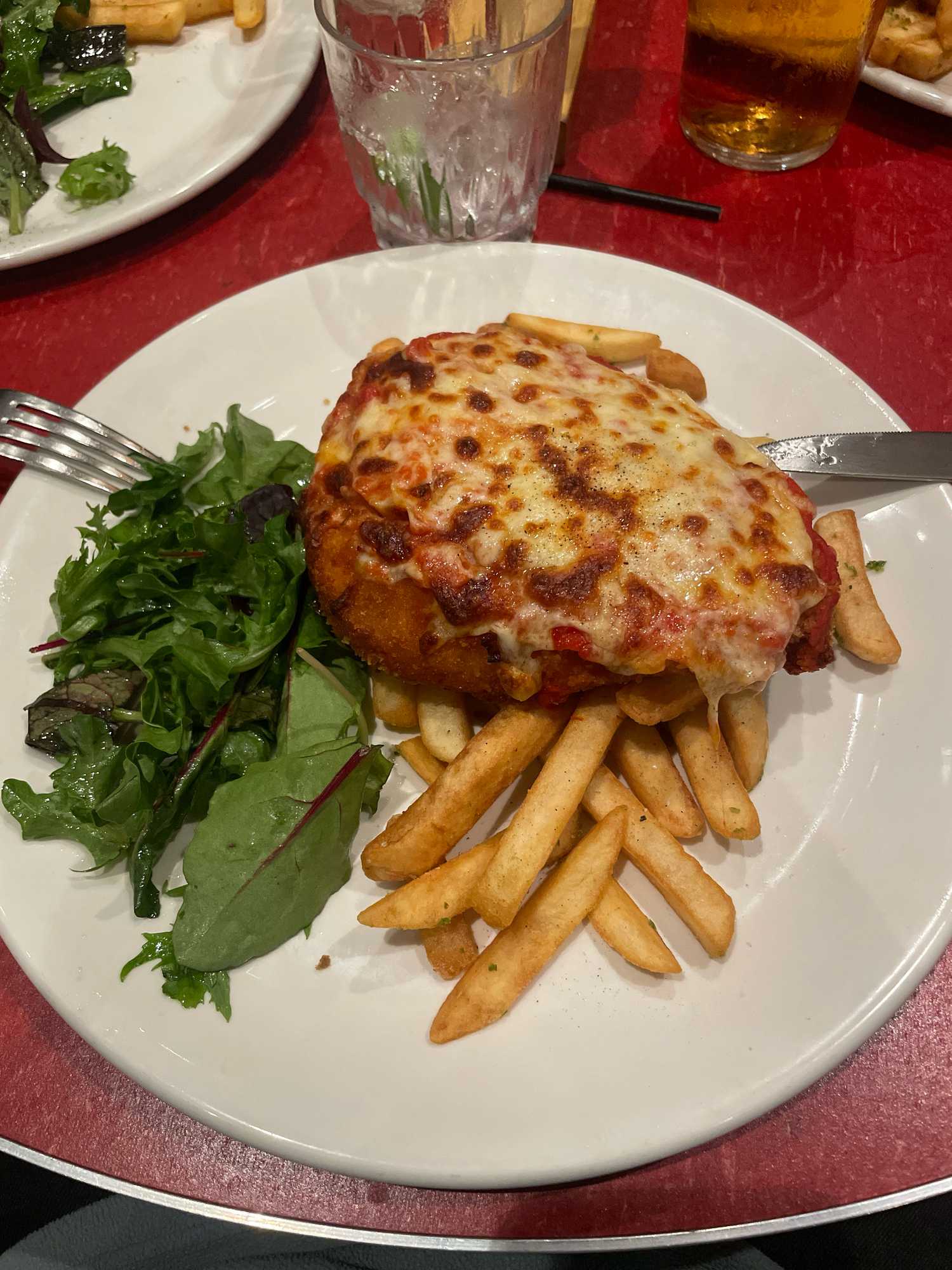 Latest parmigiana photo at this venue