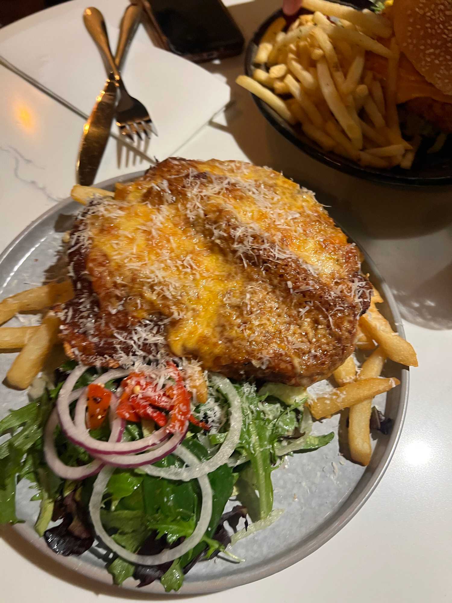 Parmigiana at The Whaler