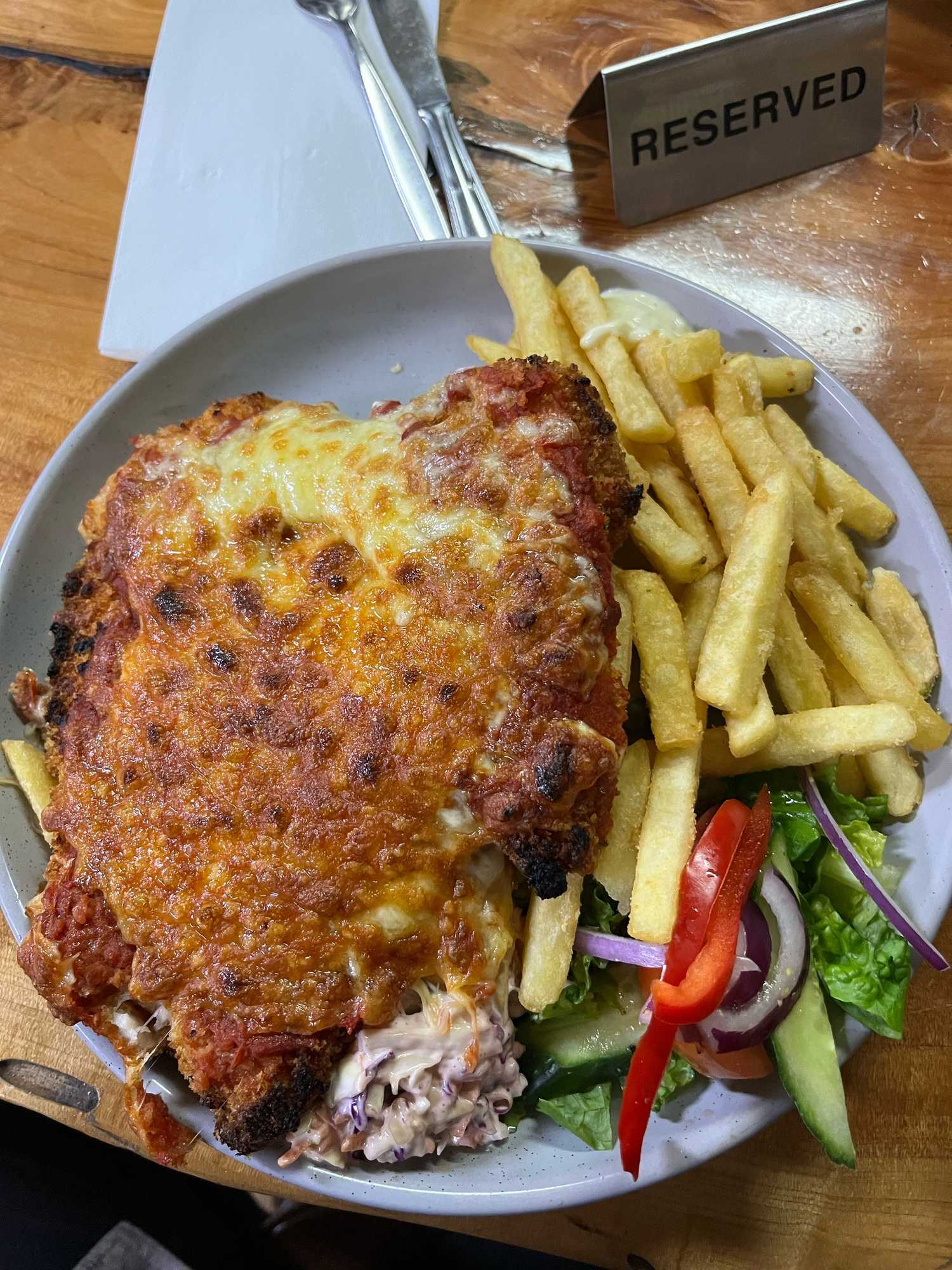 Parmigiana at Zelda's Bar & Bistro