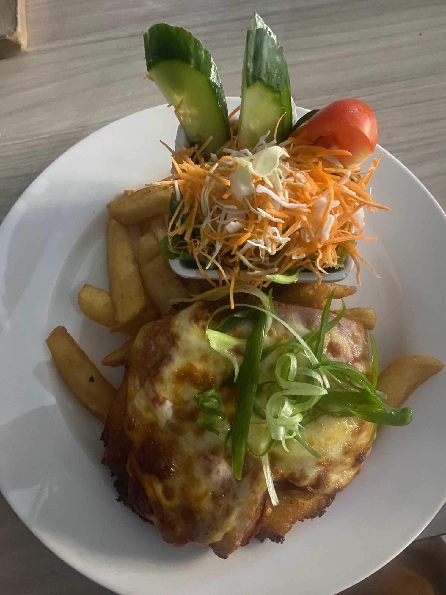 Parmigiana at Kirra Beach Surf Club