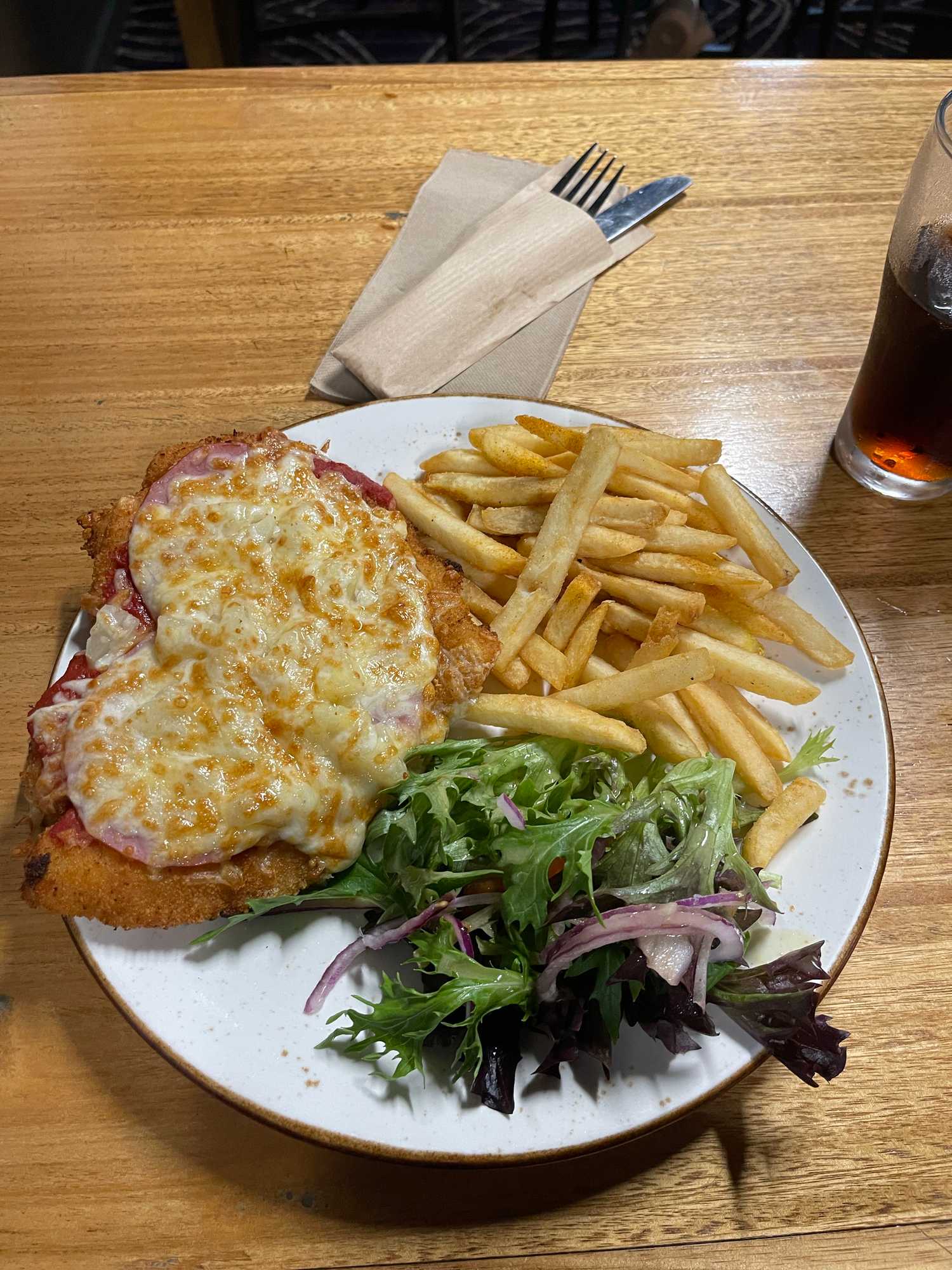 Latest parmigiana photo at this venue