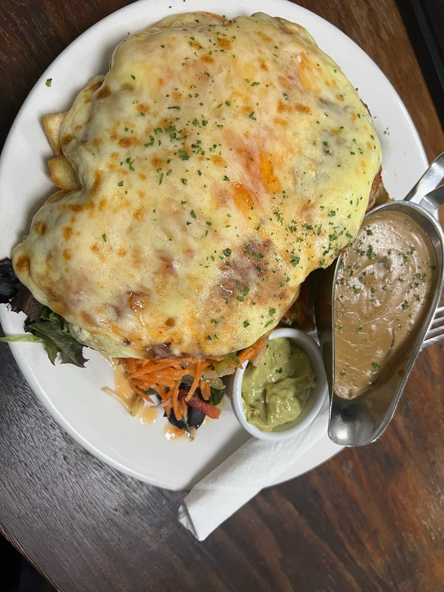 Parmigiana at Mackey's Royal Hotel