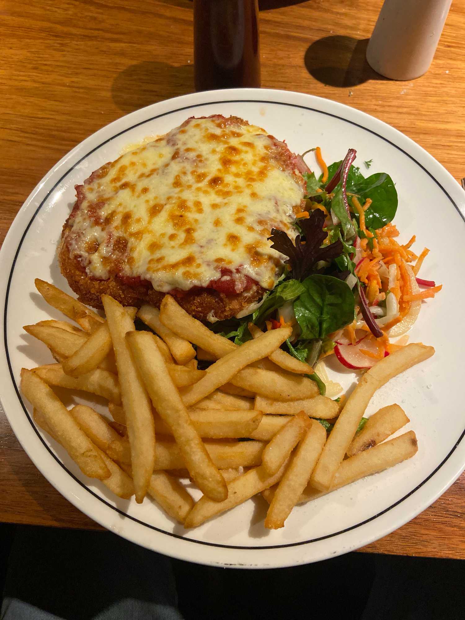 Parmigiana at Shipwrights Arms Hotel