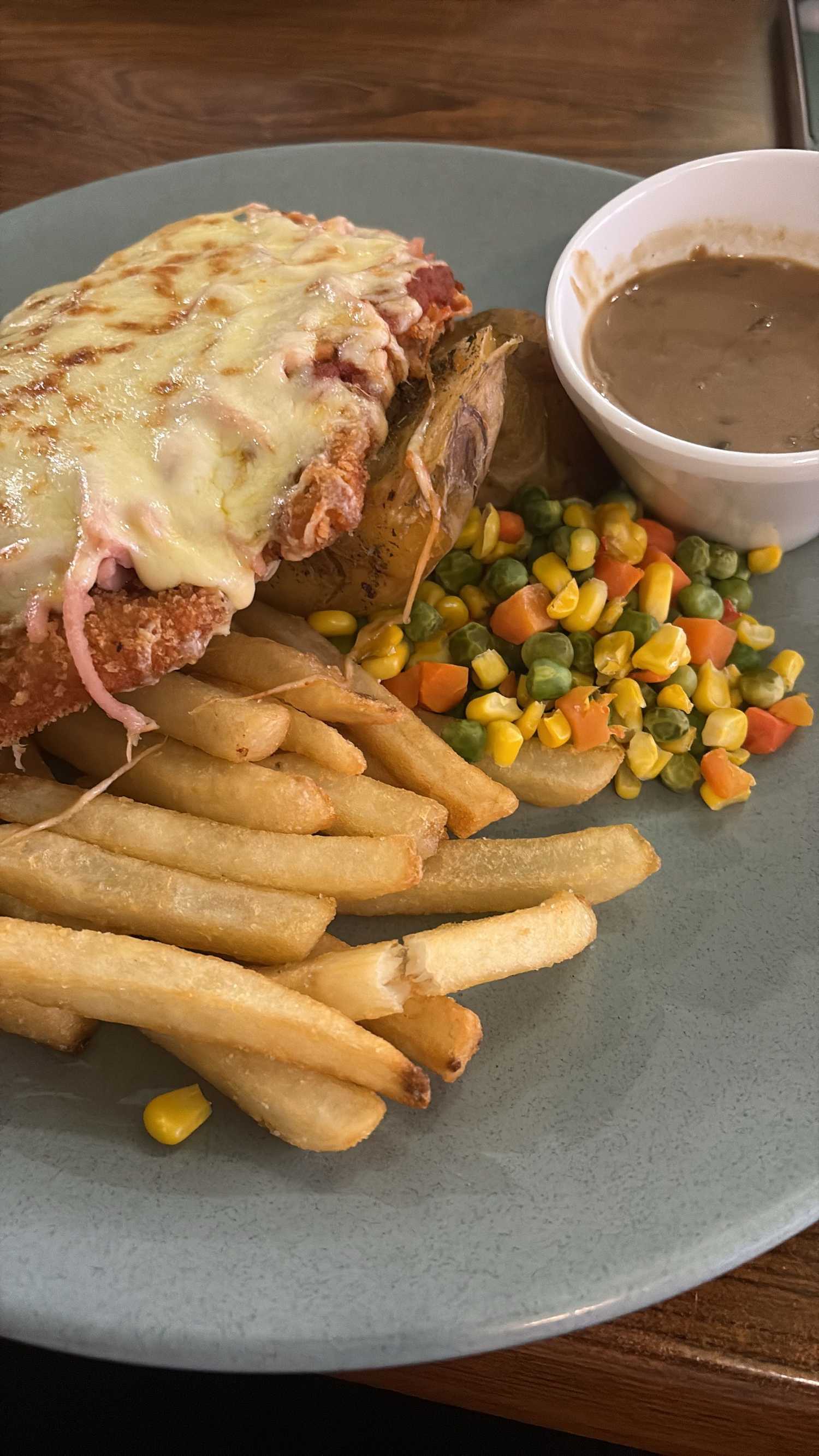 Parmigiana at Molly Malones Irish Pub