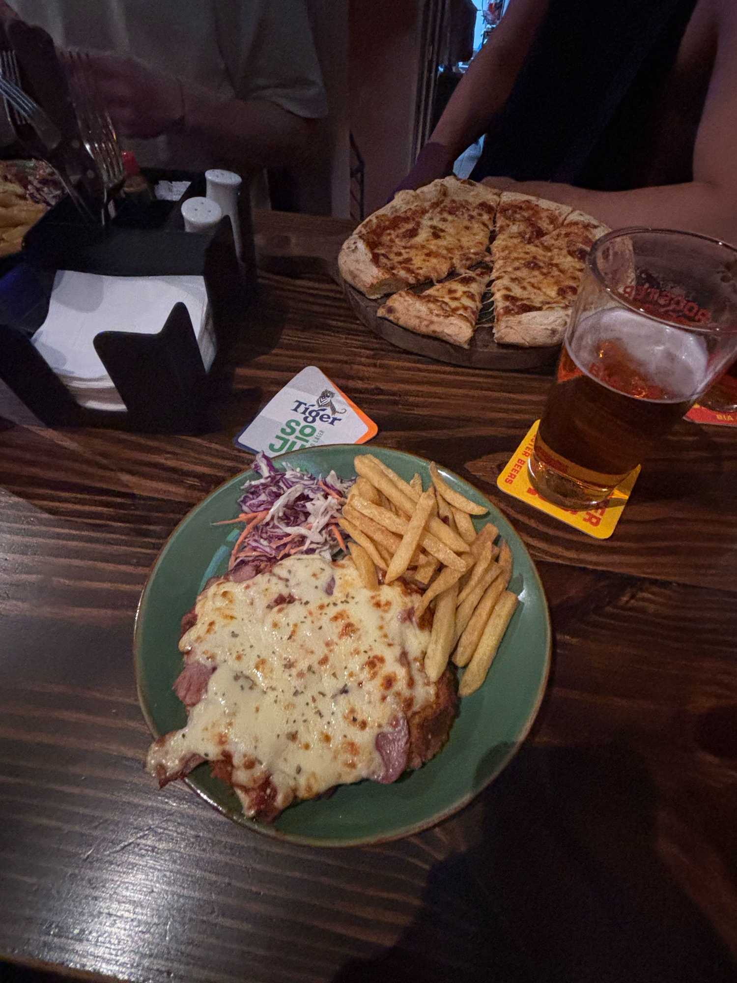 Parmigiana at The Jackaroo