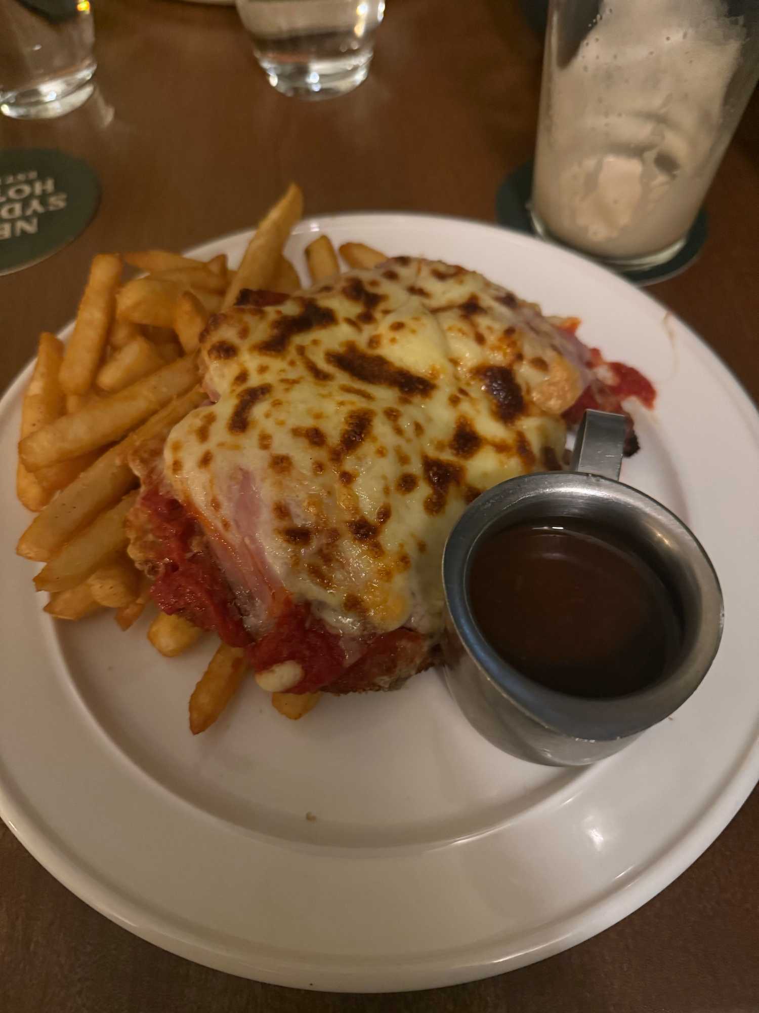 Parmigiana at New Sydney Hotel