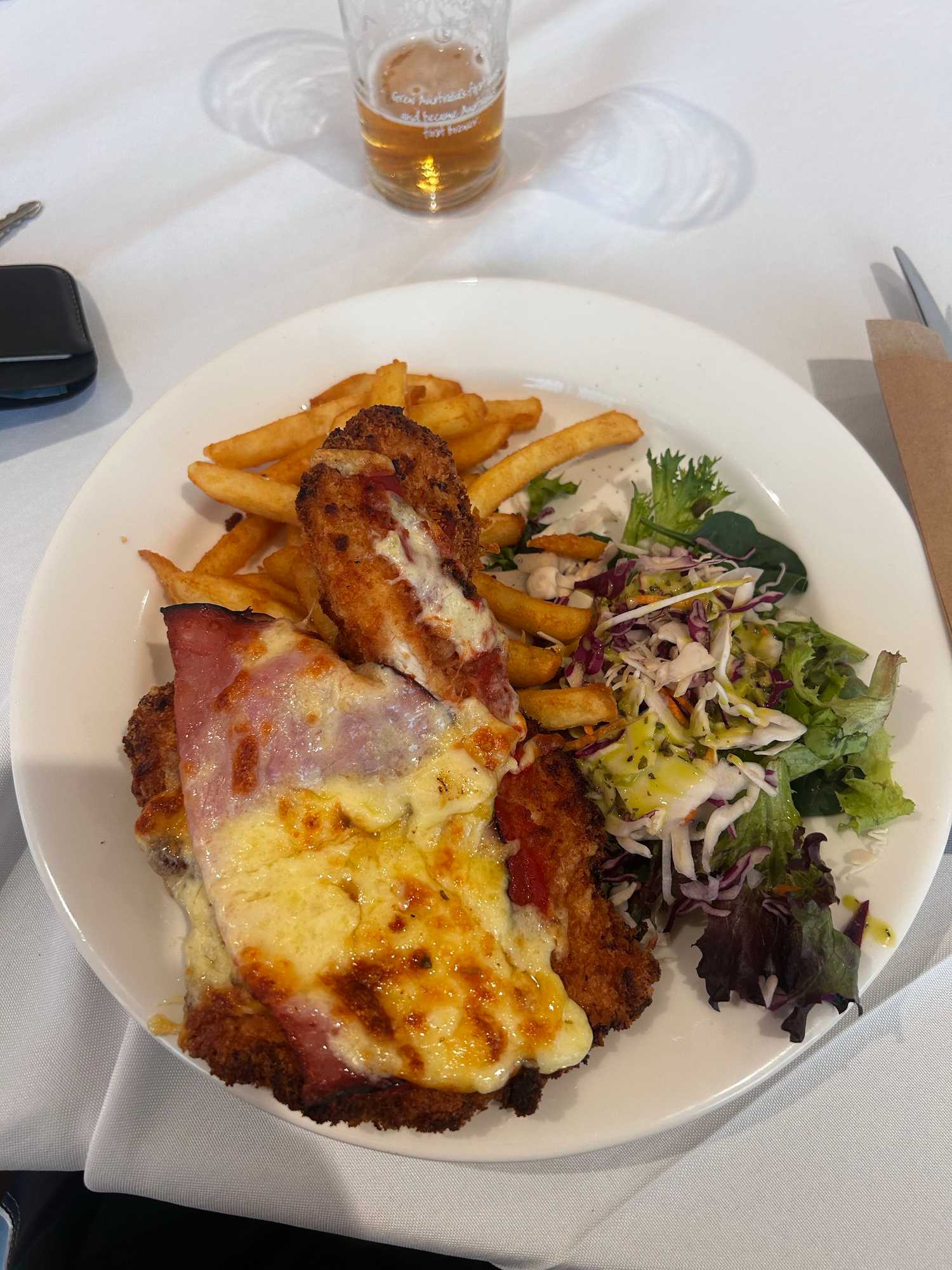 Parmigiana at Mentone Lifesaving Club