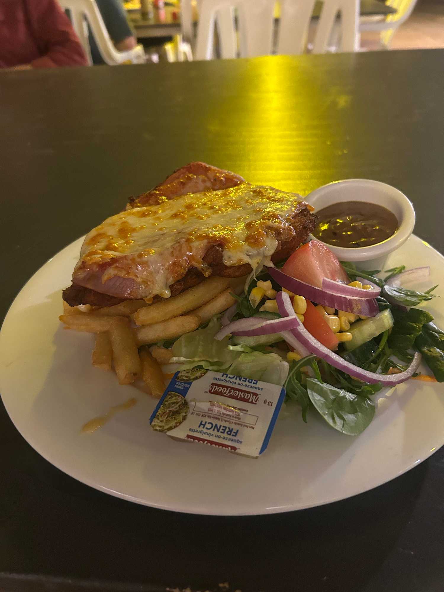 Parmigiana at Top Springs Motel