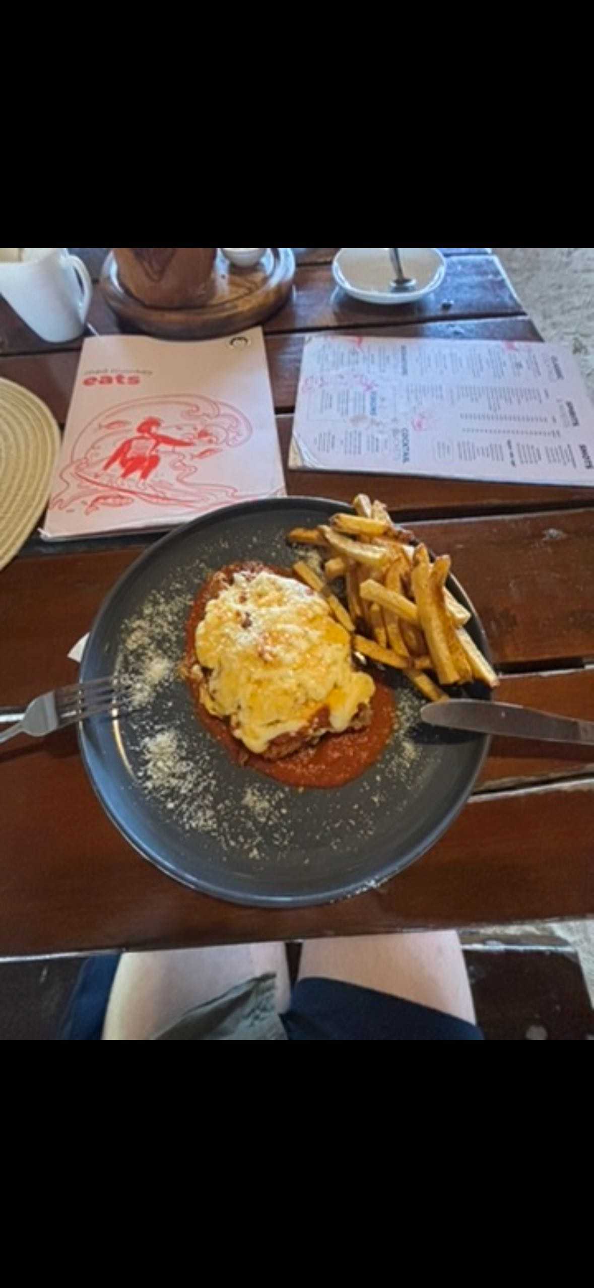 Parmigiana at Mad Monkey Siargao