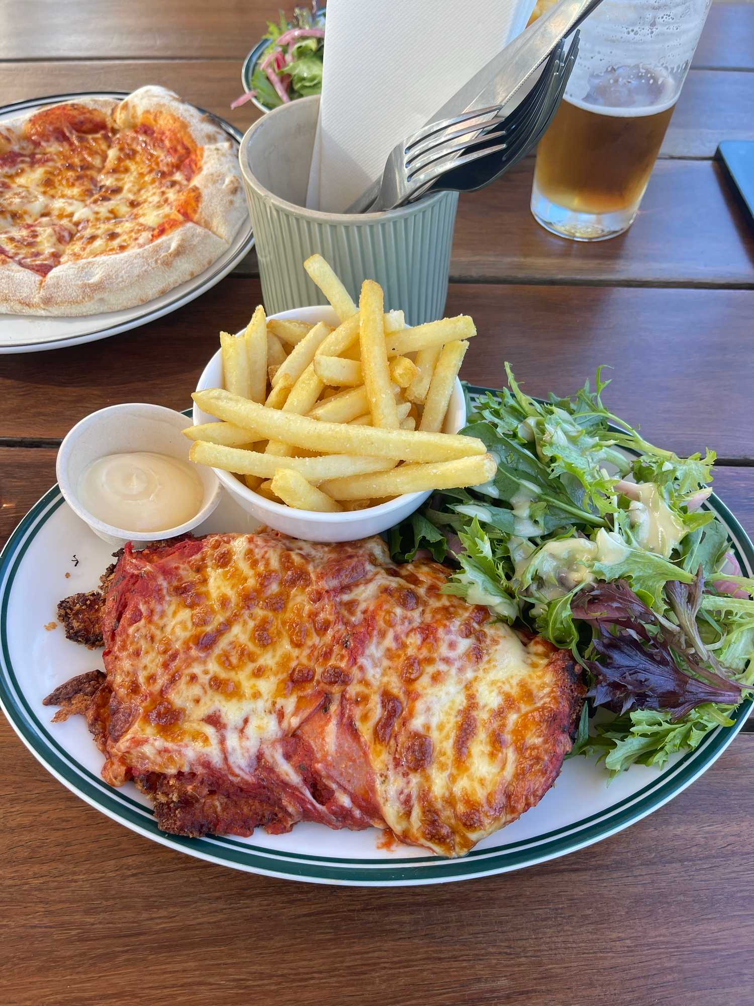 Latest parmigiana photo at this venue