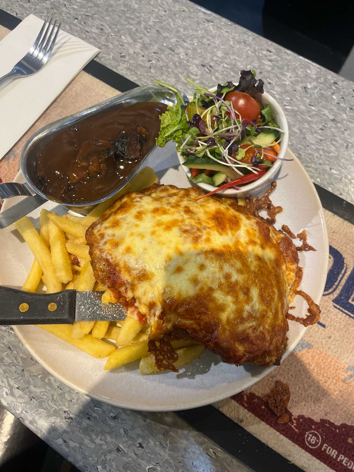 Parmigiana at The Crown Inn