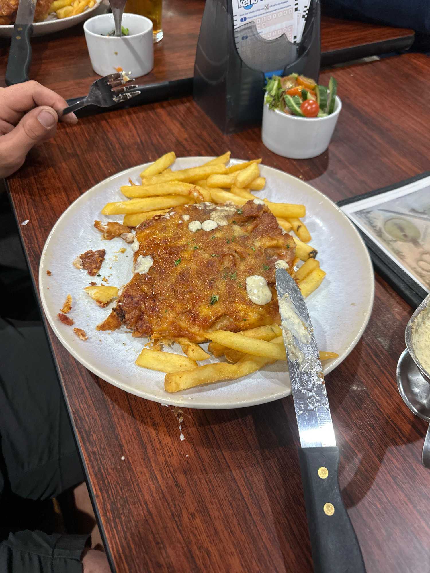 Parmigiana at The Crown Inn