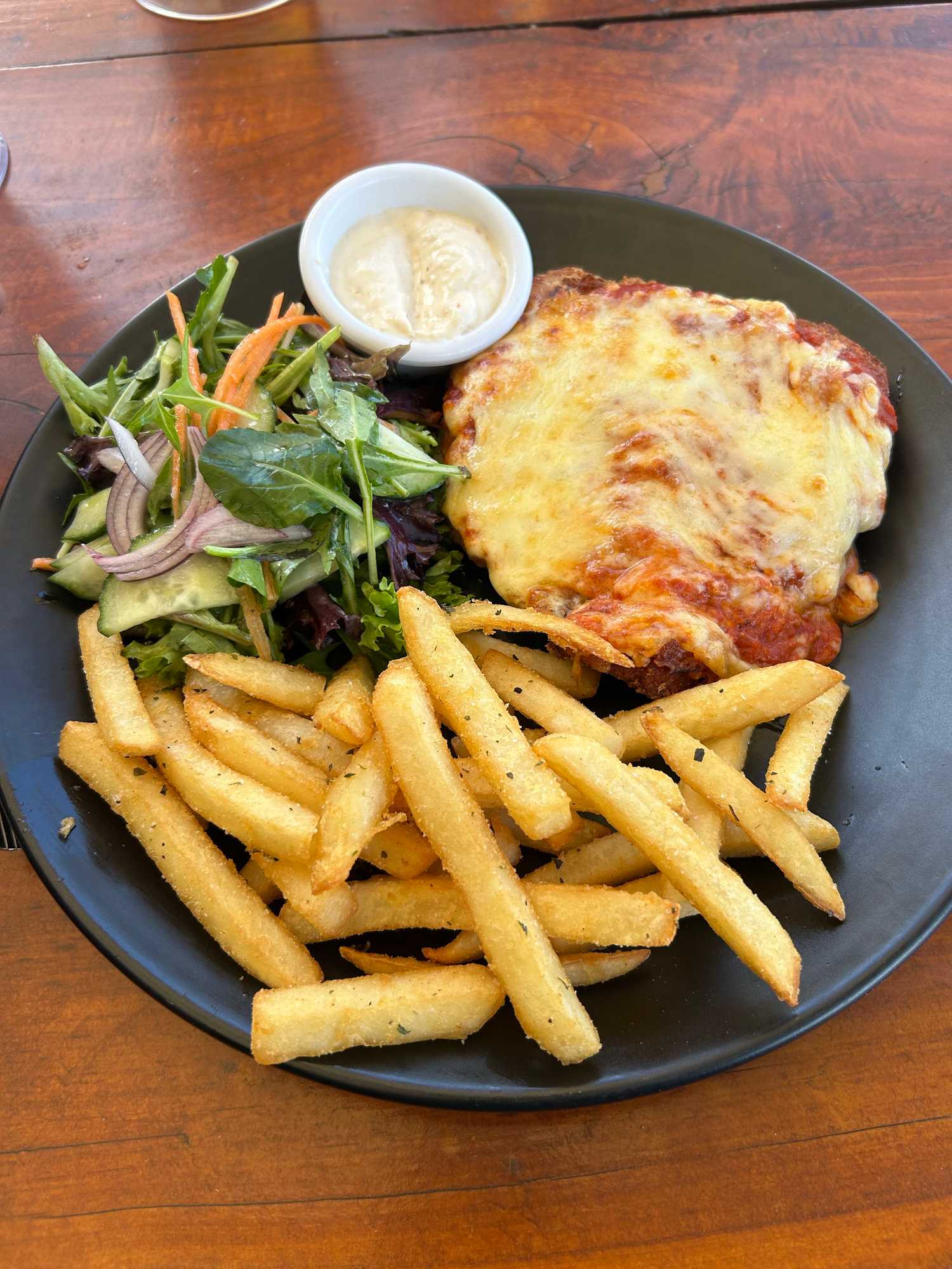 Parmigiana at Derwent Sailing Squadron