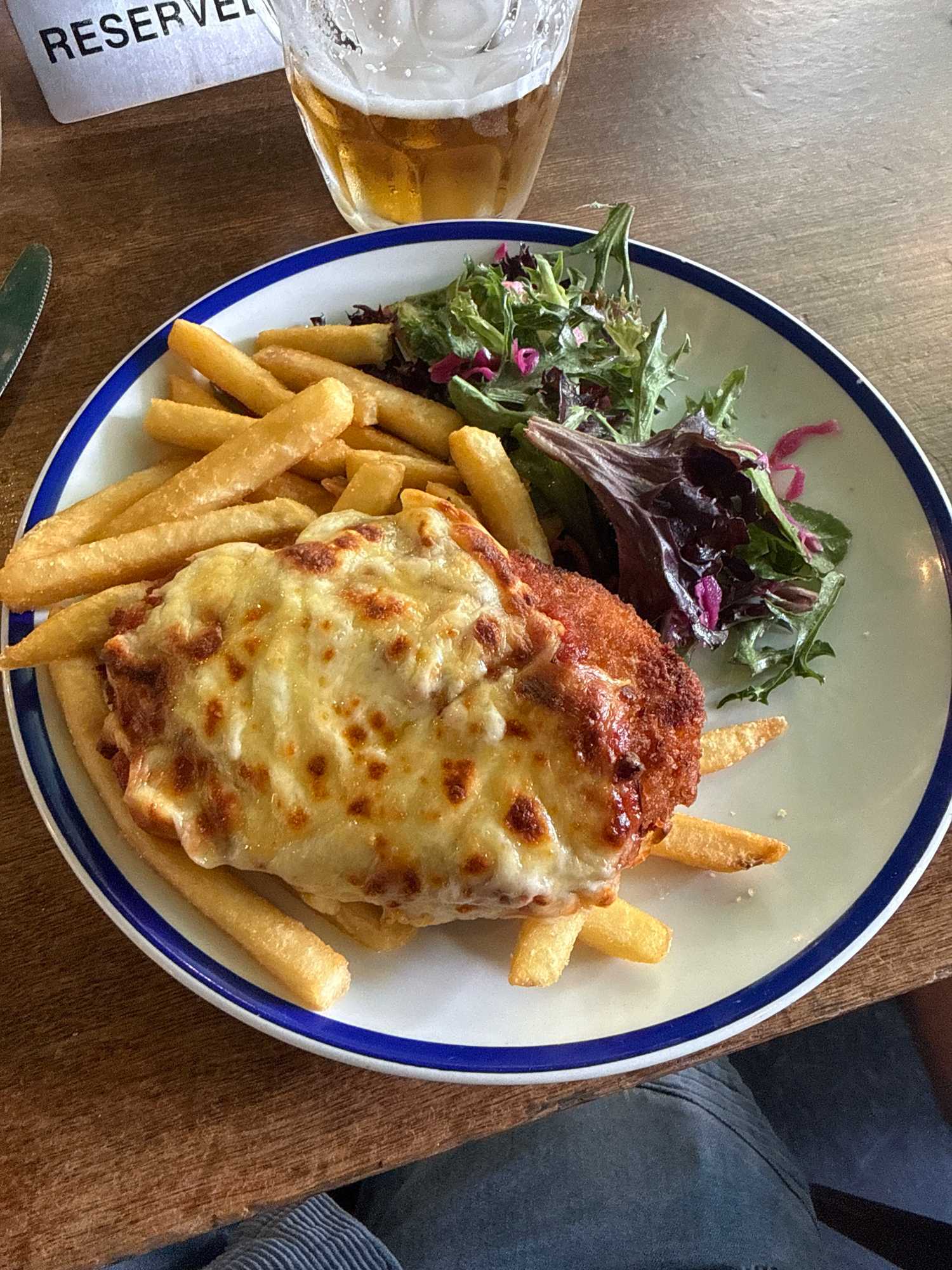 Parmigiana at Cascade Brewery Bar