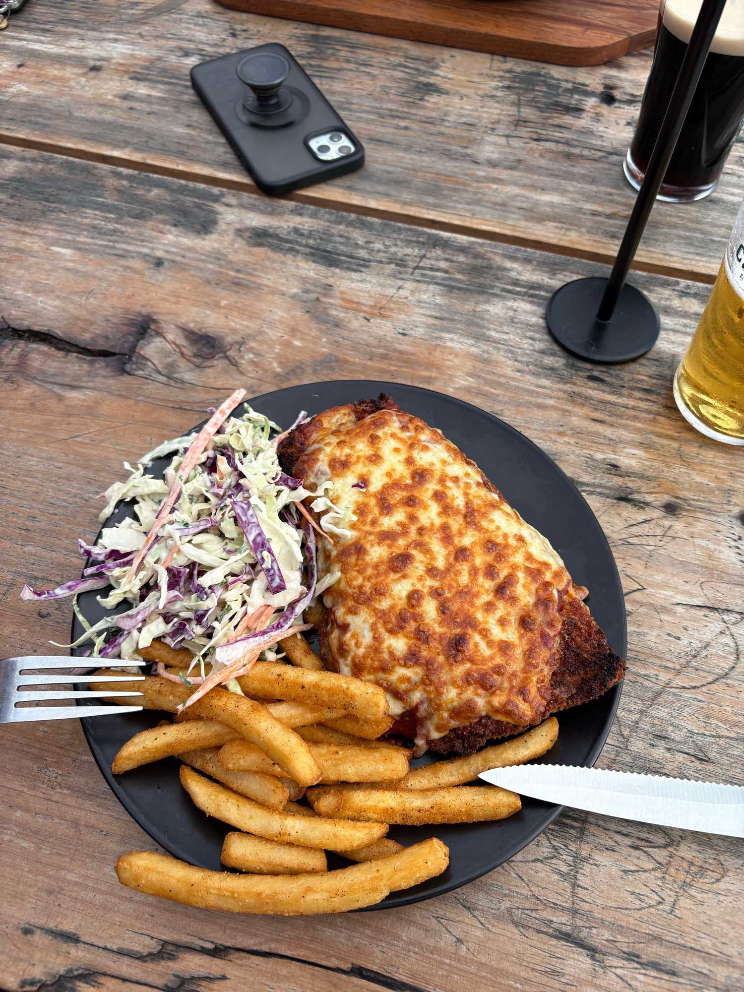 Parmigiana at The Bush Inn