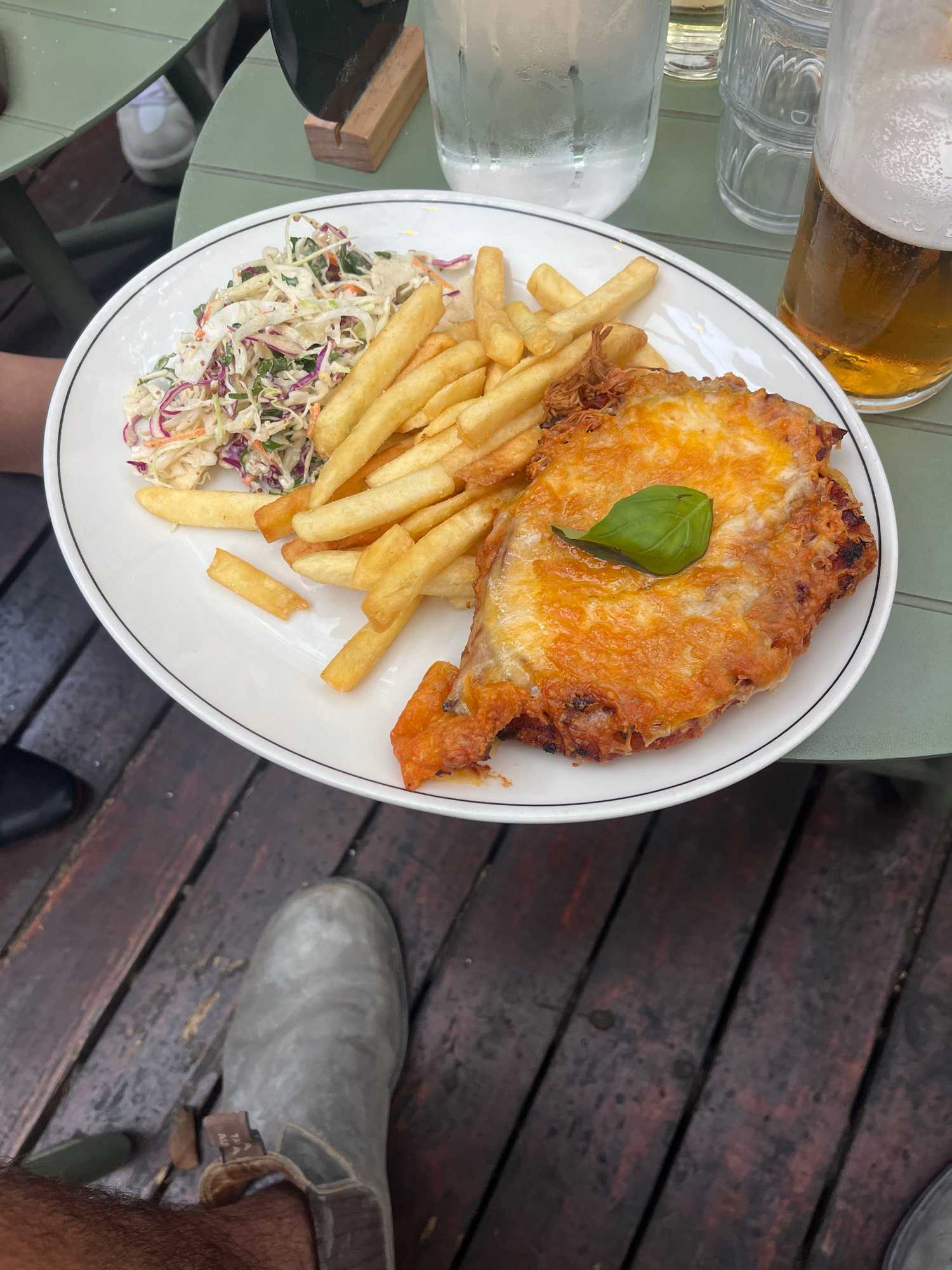 Parmigiana at The Flying Duck Hotel