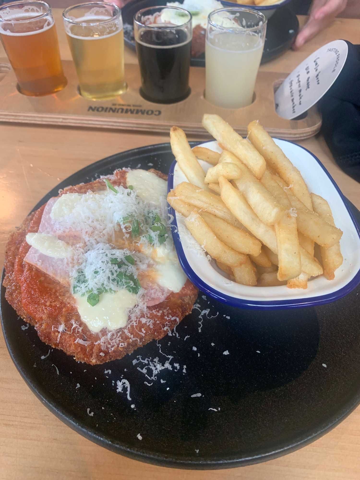 Parmigiana at Communion Brewing Co