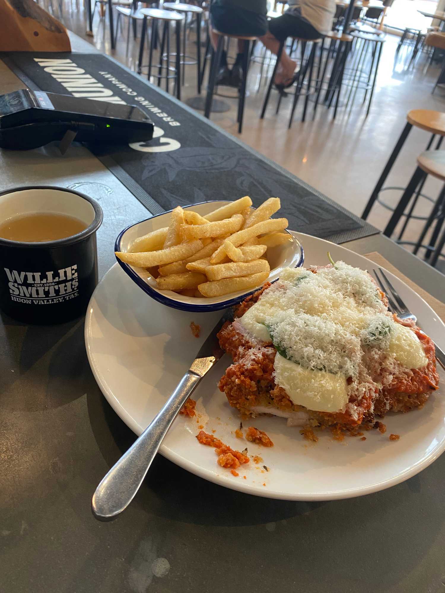 Parmigiana at Communion Brewing Co
