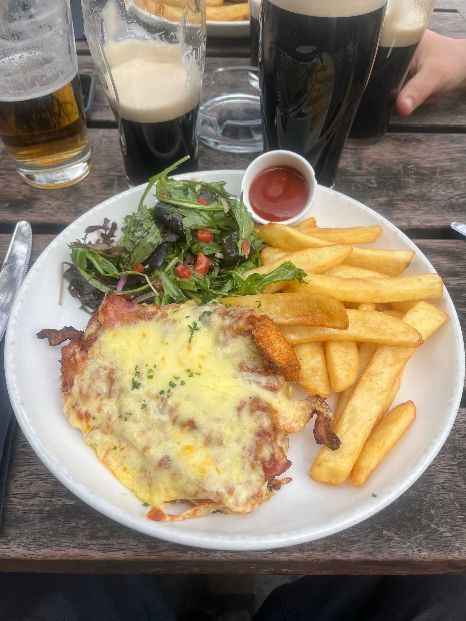 Parmigiana at Pog Mahones Irish Pub & Restaurant