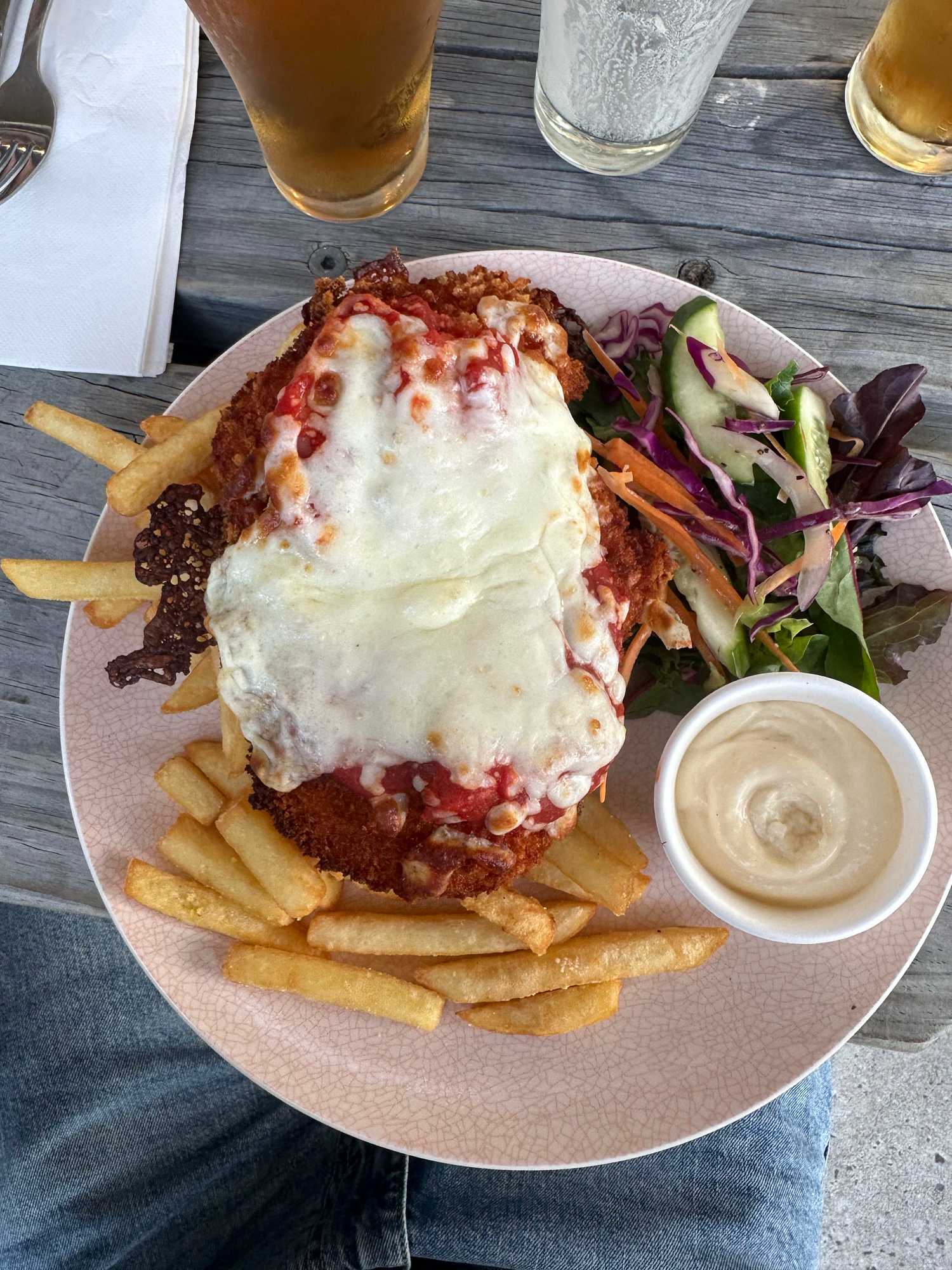 Latest parmigiana photo at this venue