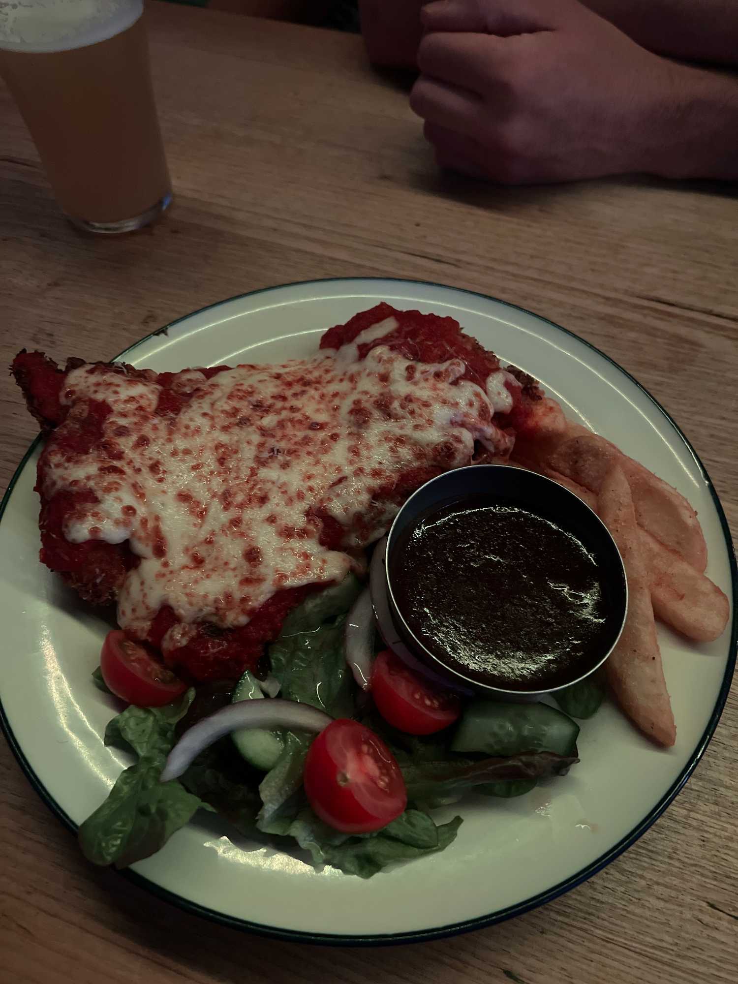 Latest parmigiana photo at this venue
