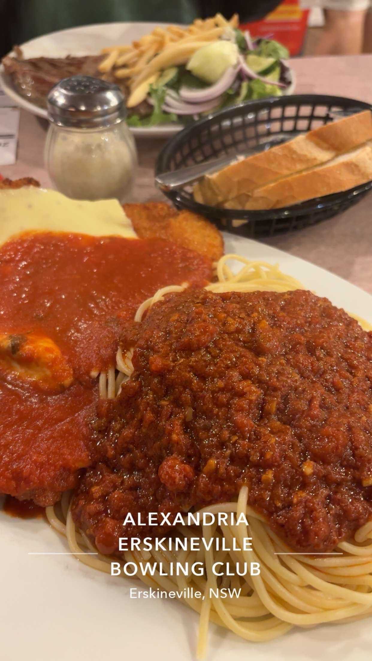 Parmigiana at No Names Italian Restaurant