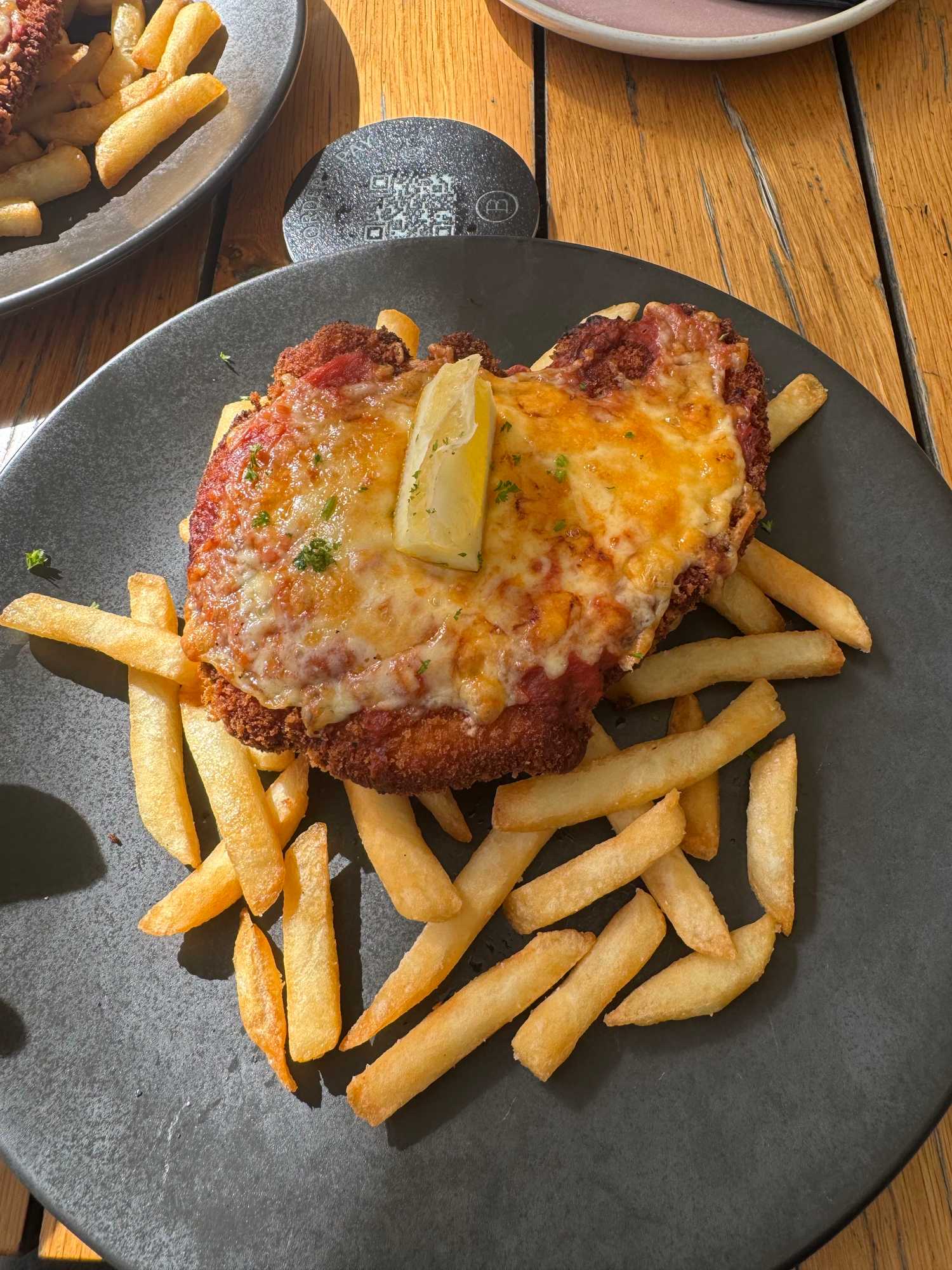 Parmigiana at Botanica Bar Salamanca
