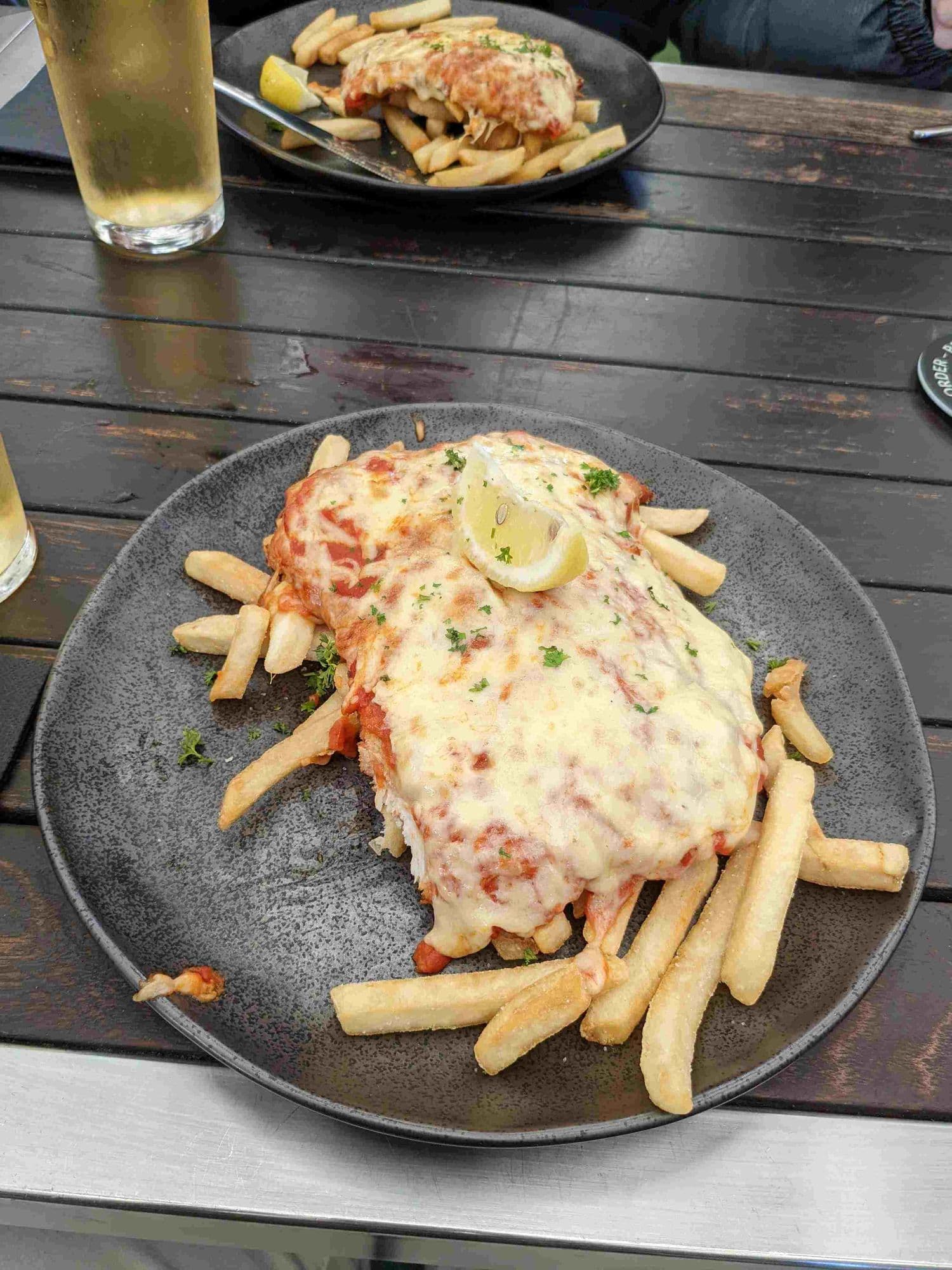 Parmigiana at Botanica Bar Salamanca