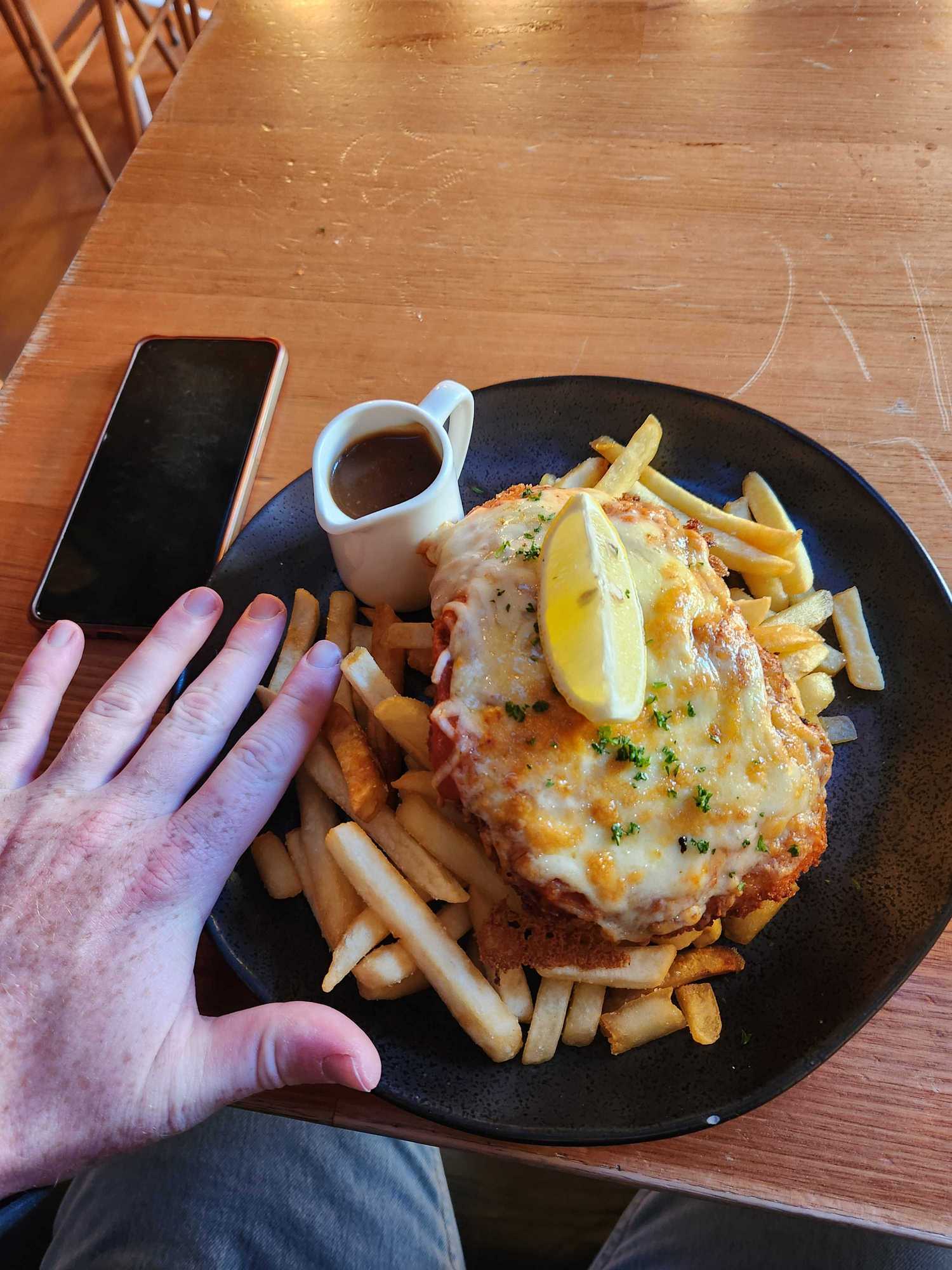 Parmigiana at Botanica Bar Salamanca