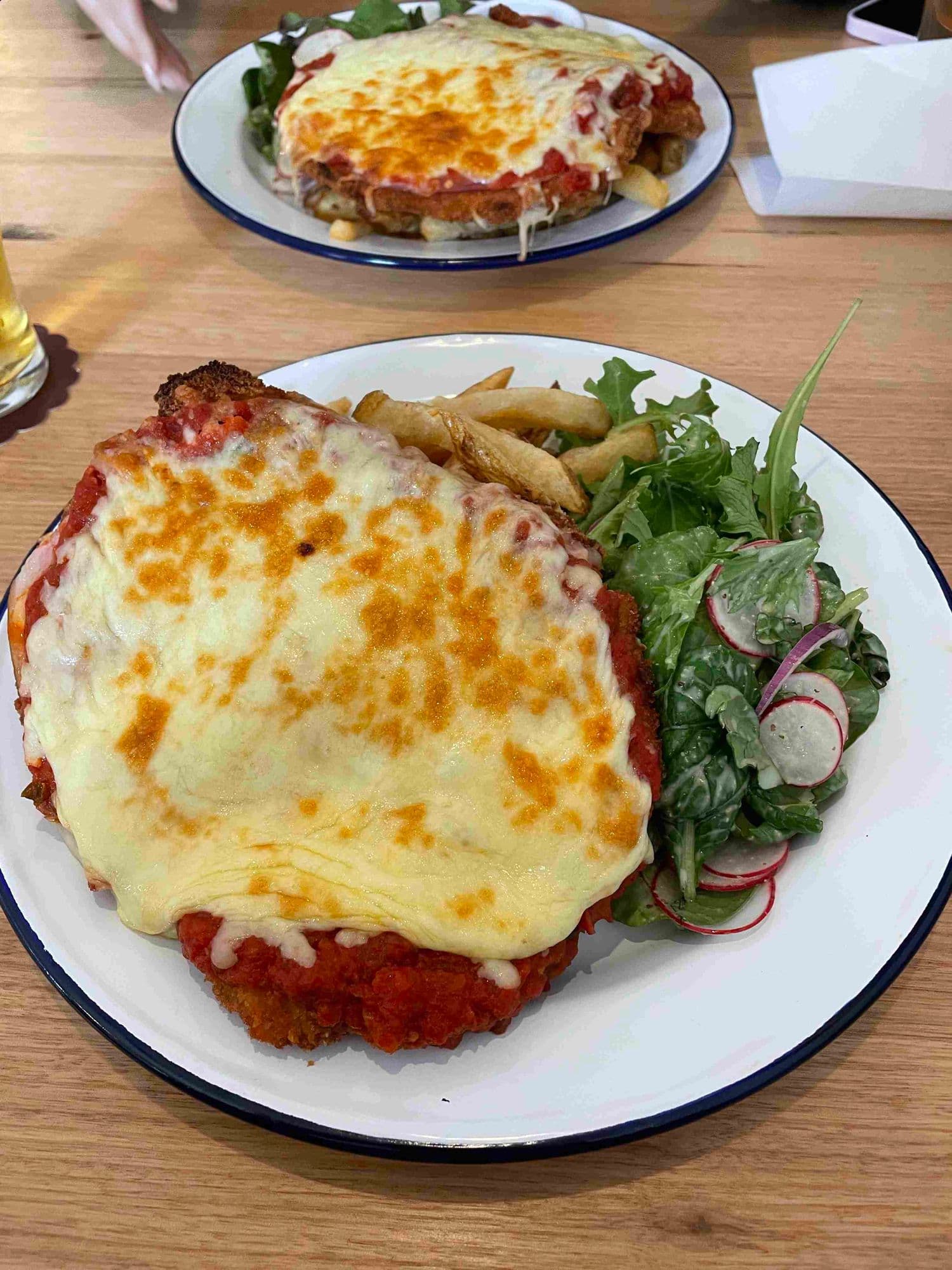 Parmigiana at Moonah Hotel and Cellars