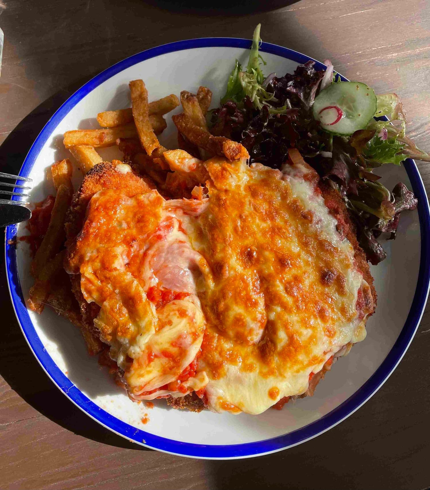Parmigiana at Moonah Hotel and Cellars