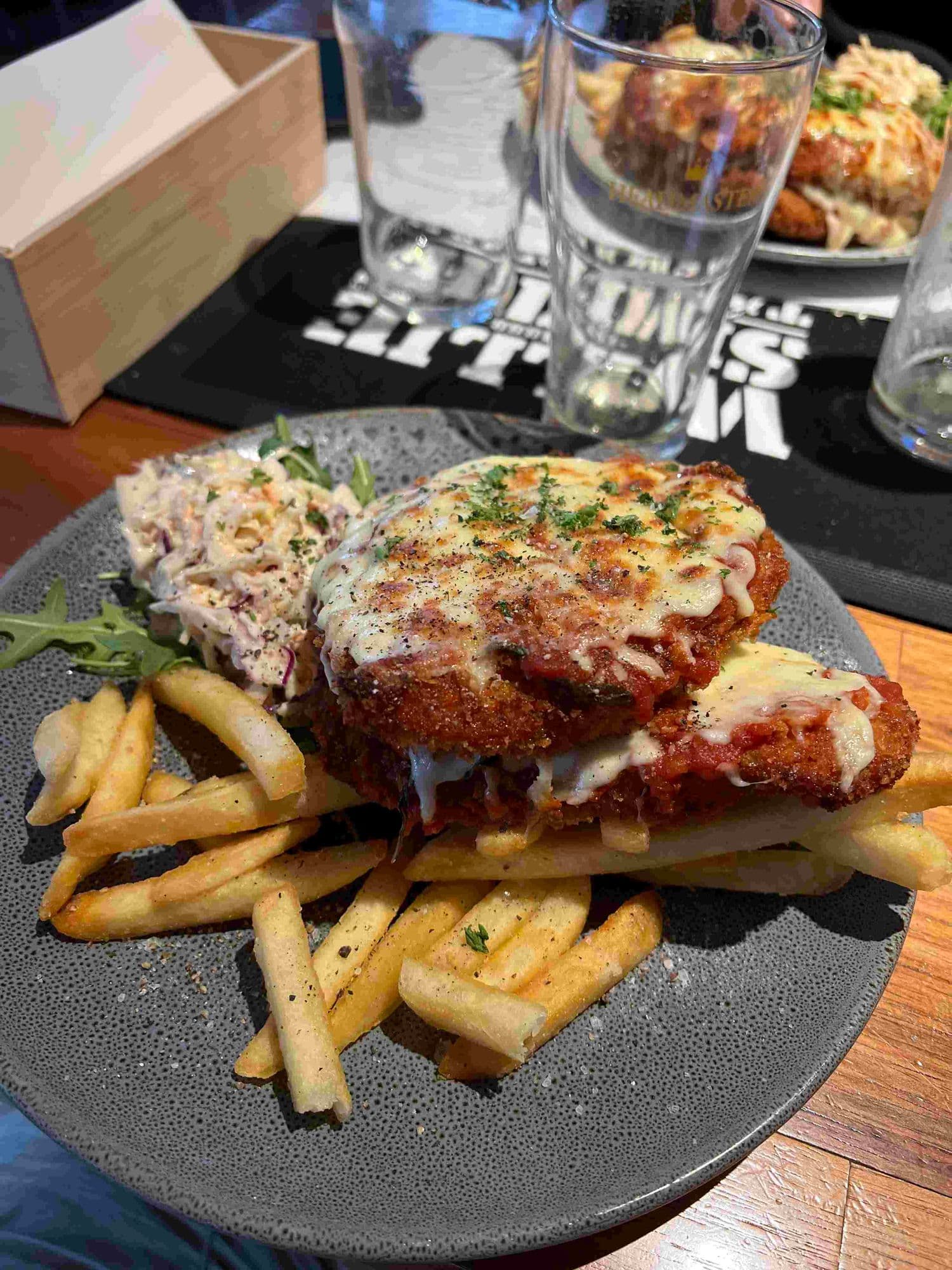 Parmigiana at The Shoreline Hotel Accommodation - Howrah