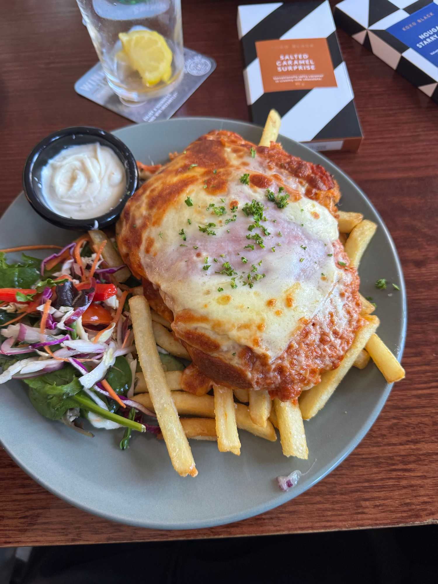 Parmigiana at Queen's Head Hotel