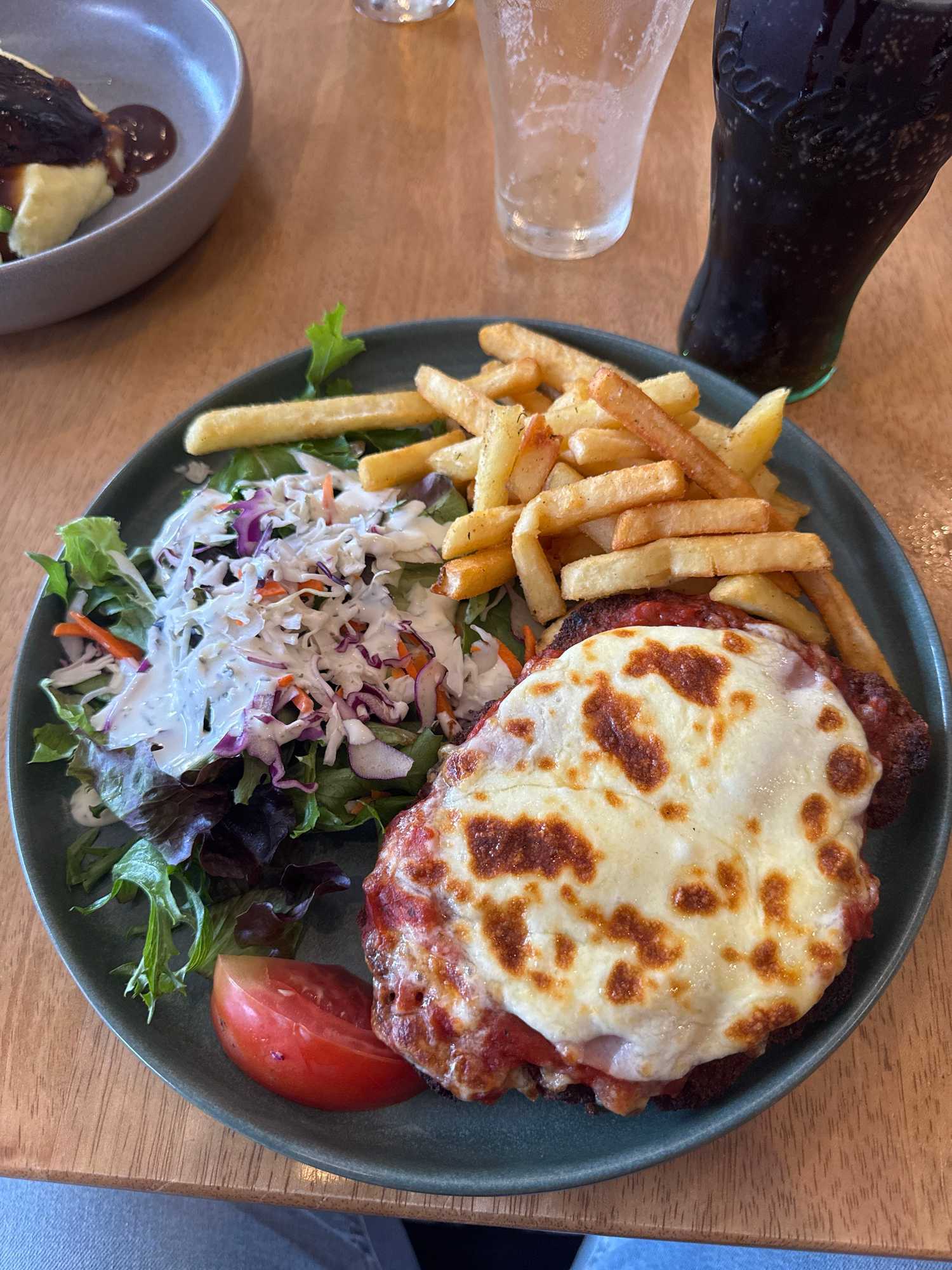 Parmigiana at Deception Bay Tavern